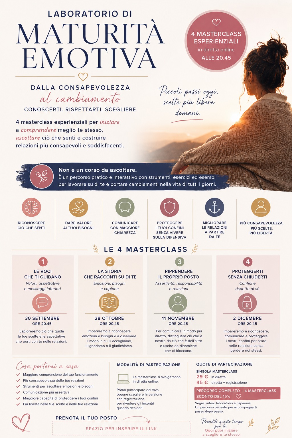 Laboratorio Maturità Emotiva - percorso completo